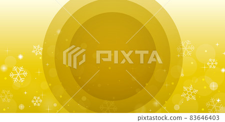 Snow and glitter background banner (size ratio 2: 1) 83646403