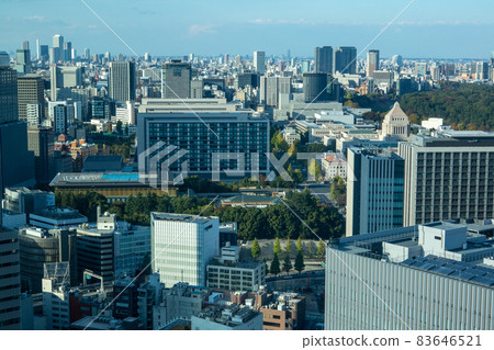 National Diet Building and Prime Minister's Office Nagatacho area bird's-eye view long (November 2021) National Diet Building and Prime Minister's Office Nagatacho area bird's-eye view long (November 2021) 83646521
