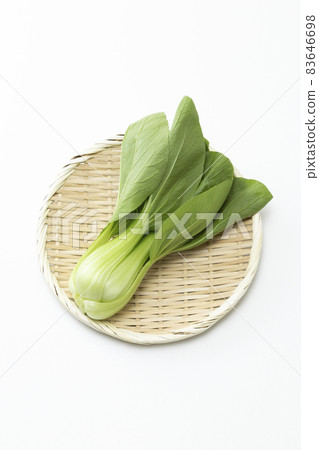 Bok choy white background 83646698