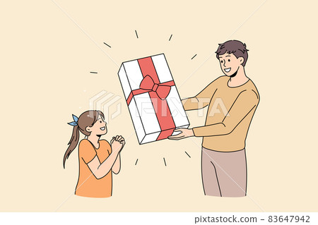 Surprise and holiday present concept.  83647942