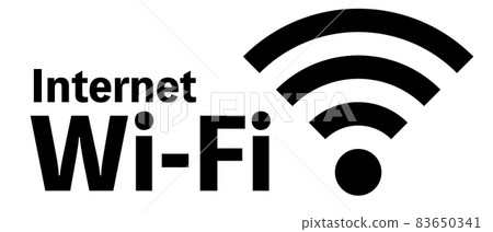 Internet connection_Wi-Fi icon Internet connection_Wi-Fi icon 83650341