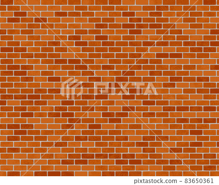 brick wall illustration background - vector 83650361