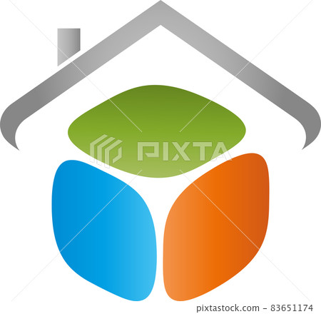 House, construction, apartment, real estate, logo House, construction, apartment, real estate, logo 83651174