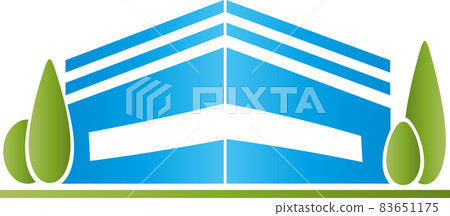 House, construction, apartment, real estate, logo  83651175