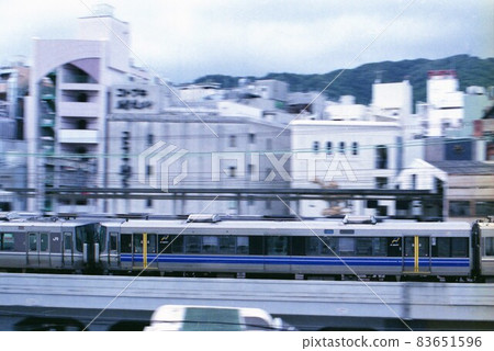 JR West 223 series Special Rapid Service A seat formation 83651596
