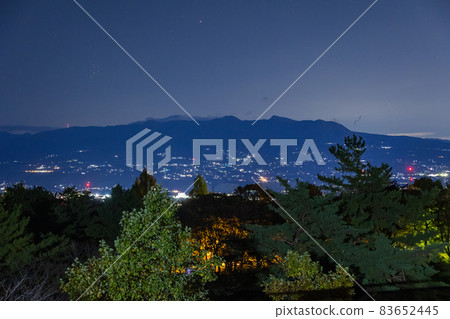 群馬縣澀川市水澤觀景台夜景 群馬縣澀川市水澤觀景台夜景 83652445