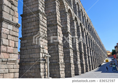World Heritage Site of Secovia, Spain Ancient Roman Aqueduct World Heritage Site of Secovia, Spain Ancient Roman Aqueduct 83652597