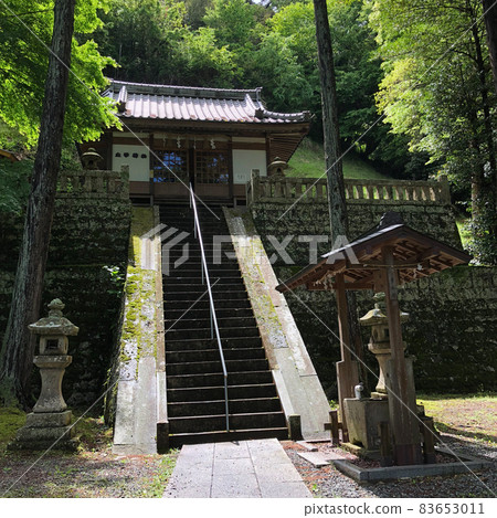 Daihei Shrine in front of Asahi Falls in Odaira, Izu City, Shizuoka Prefecture Daihei Shrine in front of Asahi Falls in Odaira, Izu City, Shizuoka Prefecture 83653011