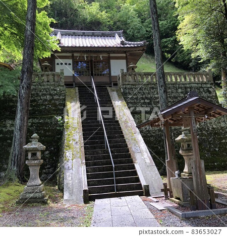 Daihei Shrine in front of Asahi Falls in Odaira, Izu City, Shizuoka Prefecture Daihei Shrine in front of Asahi Falls in Odaira, Izu City, Shizuoka Prefecture 83653027