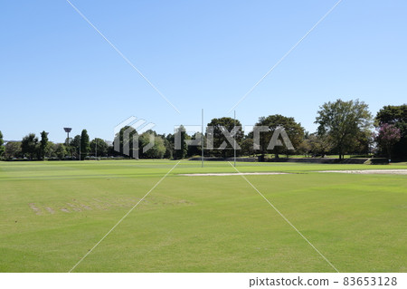 Scenery of Kumagaya Sports Culture Park Rugby Ground in Kumagaya City, Saitama Prefecture 83653128