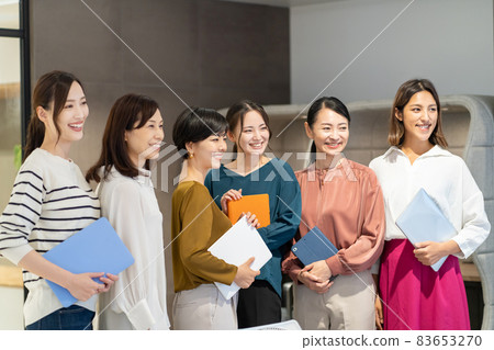 Business Woman Office Casual Shooting Cooperation: WEEK Shibadaimon (Sun Frontier Fudousan) 83653270