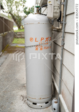 Propane gas installed outdoors 83654772