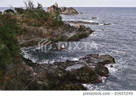 兵庫縣神農泉町阿南海岸壯觀的海蝕地形 83655249