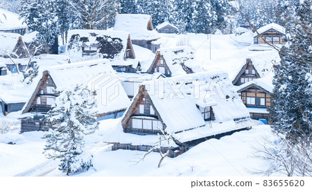Ainokura Gassho-zukuri Village (Winter) Ainokura Gassho-zukuri Village (Winter) 83655620
