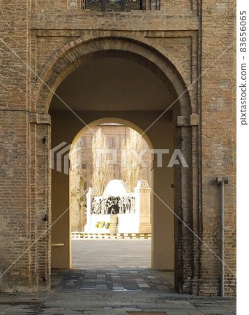 View of Palazzo della Pilotta, Parma, Italy View of Palazzo della Pilotta, Parma, Italy 83656065