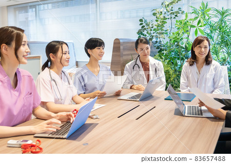 Nurse Meeting Hospital Photographing cooperation: WEEK Shibadaimon (Sun Frontier Fudousan) 83657488