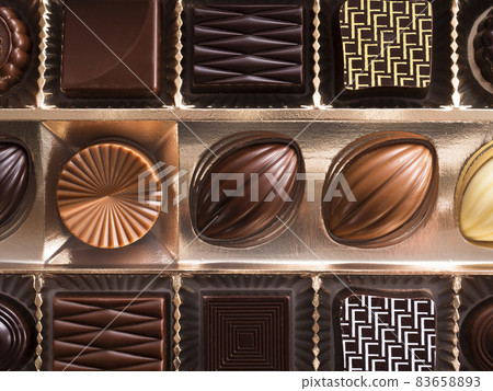 Assortment of chocolate Assortment of chocolate 83658893