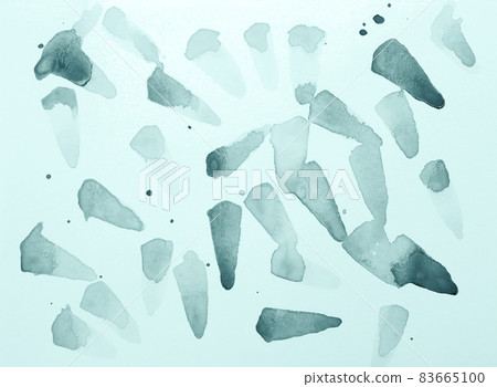 Abstract blue watercolor on paper texture as background design Abstract blue watercolor on paper texture as background design 83665100