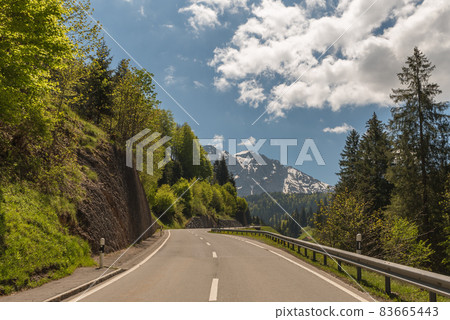 Pass road to Schwaegalp, Canton Appenzell Ausserrhoden, Switzerland Pass road to Schwaegalp, Canton Appenzell Ausserrhoden, Switzerland 83665443
