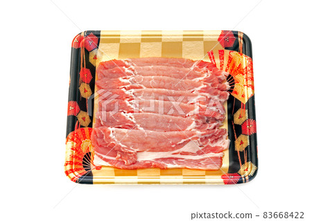 打包豬里脊肉，甲州藤櫻豬肉片【白底】 83668422