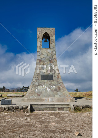 Tower of beautiful highland beautiful 83669392