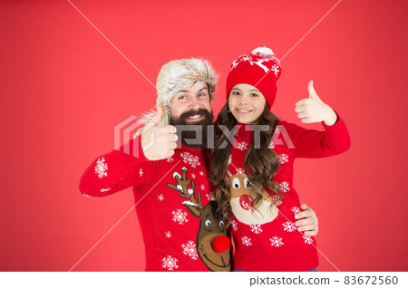 Family celebrate holiday. Family tradition. Winter holidays Family celebrate holiday. Family tradition. Winter holidays 83672560