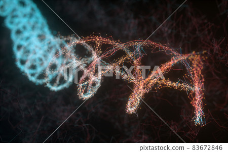 Genetic Code DNA Sequencing Molecular Concept 83672846
