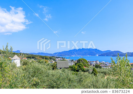 Greek Windmill and Olive Garden Shodoshima, Kagawa Prefecture Greek Windmill and Olive Garden Shodoshima, Kagawa Prefecture 83673224