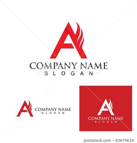 A Letter Logo Template 83674619