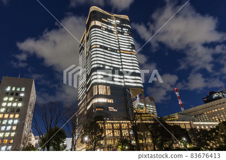 日比谷東京城市夜景 83676413
