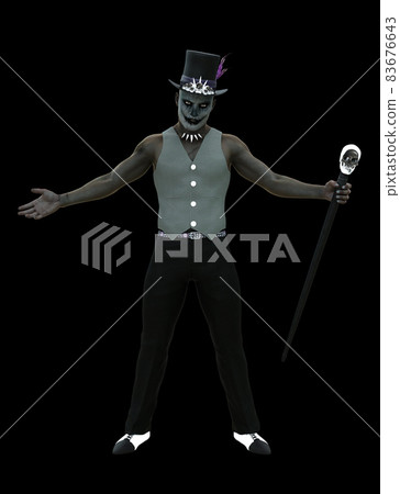 3D Voodoo shaman 83676643