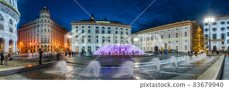 Piazza De Ferrari in Christmas Time Piazza De Ferrari in Christmas Time 83679940