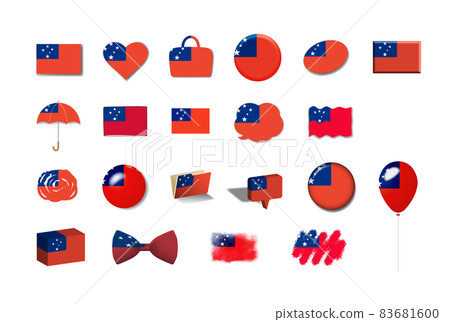 薩摩亞 21 國旗插圖集 83681600