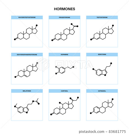 hormones molecular formula 83681775