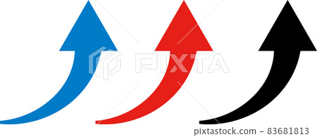 Arrow-Upward-UP (red / blue / black) set 83681813