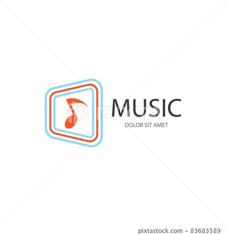 Music note Music note 83683589