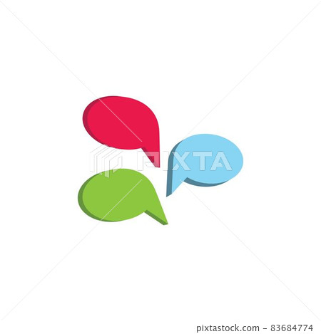 speech bubble 83684774