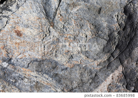 Close-up of the rocks on the Tosaki coast 83685998