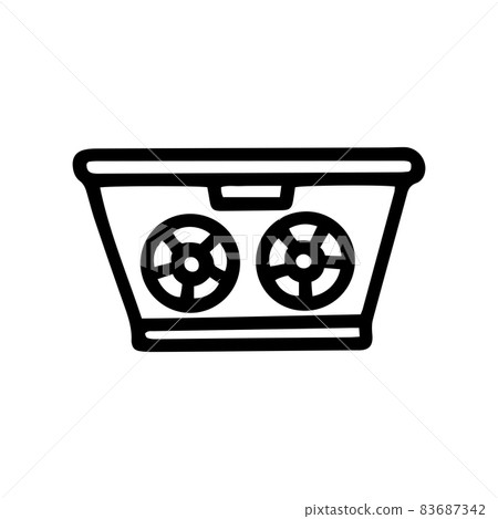 bees brood box line vector doodle simple icon 83687342