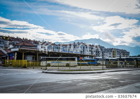 Lucaviza Bus Terminal in East Sara Evo (Bosnia and Herzegovina) Lucaviza Bus Terminal in East Sara Evo (Bosnia and Herzegovina) 83687674
