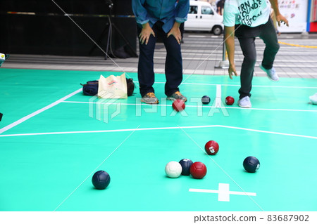 Boccia(殘疾人、殘疾人、殘疾人、殘疾人運動、全民運動) Boccia(殘疾人、殘疾人、殘疾人、殘疾人運動、全民運動) 83687902