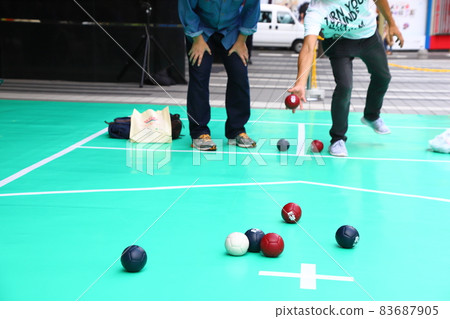 Boccia（殘疾人、殘疾人、殘疾人、殘疾人運動、全民運動） 83687905