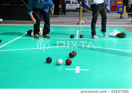 Boccia（殘疾人、殘疾人、殘疾人、殘疾人運動、全民運動） 83687906