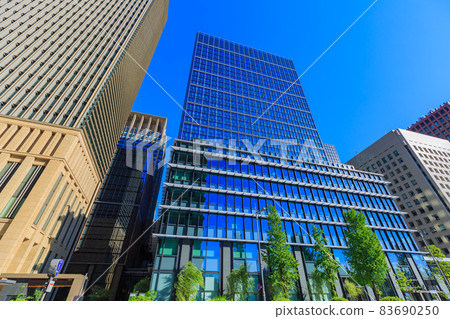 東京丸之內 Cityscape 瑞穗丸之內塔和銀行大廳 東京丸之內 Cityscape 瑞穗丸之內塔和銀行大廳 83690250