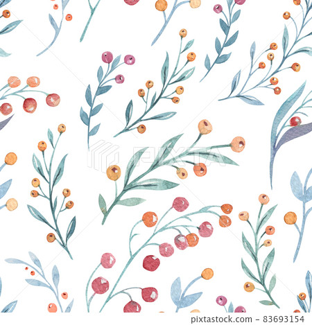 Watercolor Merry Christmas seamless pattern snowman, christmas tree, santa holiday invitation. Christmas gift celebration cards. Winter new year design. Watercolor Merry Christmas seamless pattern snowman, christmas tree, santa holiday invitation. Christmas gift celebration cards. Winter new year design. 83693154