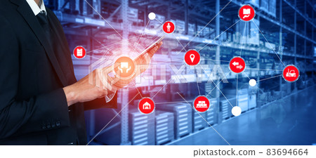 Smart warehouse management system with innovative internet of things technology 83694664