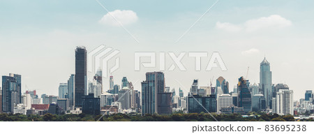 Cityscape and high-rise buildings in metropolis city center Cityscape and high-rise buildings in metropolis city center 83695238