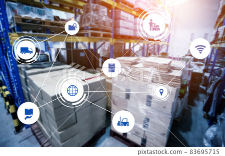 Smart warehouse management system with innovative internet of things technology Smart warehouse management system with innovative internet of things technology 83695715