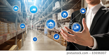 Smart warehouse management system with innovative internet of things technology 83696807