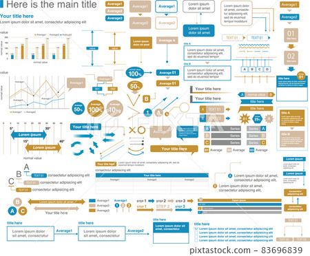 圖表圖素材集 圖表圖素材集 83696839